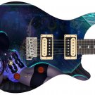 Guitar Skin Axe Wrap Reface Vinyl Lonely Space Girl 1234