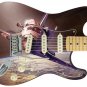 Guitar Skin Axe Wrap Reface Vinyl  Contact Lost  1232