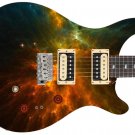 Guitar Skin Axe Wrap Reface Vinyl  Space Rainbow 1228