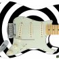 Guitar Wrap Skin Axe Re-Skin Iconic 80's Metal Rock Wylde Bullseye Target BW 185