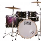 Drum Wrap Percussion Shell Cover Bass Kick Snare Tom DIY-Portal Of Time 706