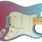 Guitar Skin Axe Wrap Re-skin DIY Cranberry Teal Fade 1157