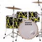 Drum Wrap Percussion Shell Cover Bass Kick Snare Tom DIY Abstract Stripes V 7-8