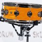 Drum Wrap Percussion Shell Cover Bass Kick Snare Tom DIY-Maple Amber Top 172