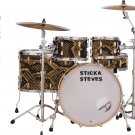 Drum Wrap Percussion Shell Cover Bass Kick Snare Tom DIY Ashbury Anaconda 1054 B