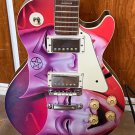 Guitar Wrap Skin Axe Re-Skin Iconic 80's Metal Rock Crue Theatre Pain Masks 177 Guitar Wrap Skin Axe Re-Skin Iconic 80's Metal Rock Crue Theatre Pain Masks 177