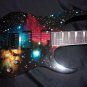 Guitar Skin Wrap Reface Deep Space Galaxy Universe Nebula Black Hole Stars 333