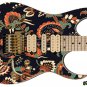 Sticka Steve's Guitar Skin Wrap Reface Re-Skin Traditional Floral Paisley 092