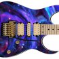 Guitar Skin Axe Wrap Re-skin Vinyl Space Cosmo Swirls 1273