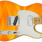 Guitar Skin Axe Wrap Reface Vinyl Flames of Gold 1245
