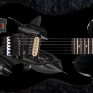 Guitar Skin Axe Wrap Reface SR-71a 60's Spy Plane Black Bird on Black  1298