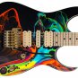 Guitar Skin Axe Wrap Re-skin Vinyl Lava Lamp 1272
