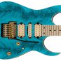 Guitar Skin Axe Wrap Re-skin Vinyl Decal DIY QUILTED MOHOGANY TEAL GS 202