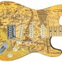 Guitar/Bass Skin Axe Wrap Re Skin Vinyl Decal Sticker Middle Earth Map GS1115