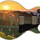 Guitar Skin Axe Wrap Re-skin Vinyl Decal Rolled Sunrise & Sunsets GS 355