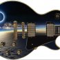 Sticka Steves Guitar Skin Wrap Reface Dark Blue Solar Eclipse 1 GS 334