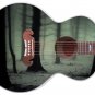 Guitar Skin Axe Wrap Re-skin Vinyl Dark Enchanted Cold Forest Jumbo Acoustic 297
