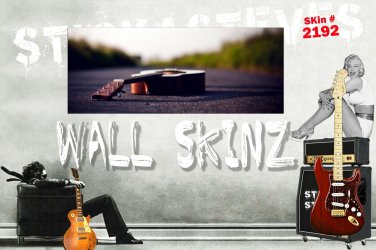 Wall Art Guitar Display D&Atilde;&copy;cor Panes-Acoustic Delight 2192