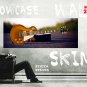 Wall Art Guitar Display D&Atilde;&copy;cor Panes-Acoustic Delight 2192
