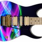 Guitar Skin Axe Wrap Re-skin Vinyl Decal DIY Neon Rave Nights GS 352