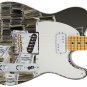 Guitar Skin Wrap Axe Re-Skin Pickguard, Headstock, Oversized - Hustle N Flow 007
