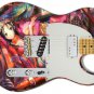 Guitar Skin Wrap Axe Reface  Colorful Anime Princess Boudoir    GS 040