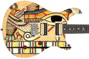 Guitar/Bass Skin Axe Wrap Re Skin Vinyl Decal Sticker Eye of Rah GS1114