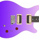 Guitar Skin Axe Wrap Re-skin DIY  Purple Light Pink Fade 1166