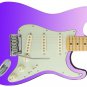 Guitar Skin Axe Wrap Re-skin DIY Purple Light Pink Fade 1166