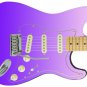 Guitar Skin Axe Wrap Re-skin DIY Purple Light Pink Fade 1166