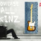 Wall Art Guitar Display Décor Panes - My Favorite Denim Blue 2037
