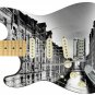 Guitar Skin Axe Wrap Re-skin Vinyl Decal - Canal Century View 073