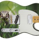 Guitar Skin Axe Wrap Re-skin Baby Mamba Snake 661