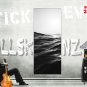 Wall Art Guitar Display D&Atilde;&copy;cor Panes - White Wall Wave 2052