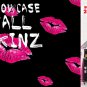 Wall Art Guitar Display Décor Panes - Hot Pink Lips 2045