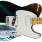 Guitar Skin Wrap Reface Lost In Space Blue Planets GS 313