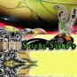 Sticka Steves Guitar Skin Wrap Reface Black and Blue Burst  Nebula 2 Dark GS 338