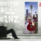 Wall Art Guitar Display Décor Panes- City Scape B 2049