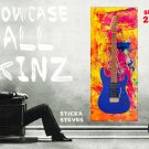 Wall Art Guitar Display Décor Panes -80's Fun Art 2137