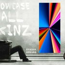 Wall Art Guitar Display Décor Panes Rainbow Time Warp 962