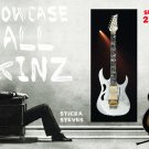 Wall Art Guitar Display  Décor Panes- Halley's Comet 7yrs  2155