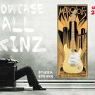 Wall Art Guitar Display Décor Panes- Metropolis 2093