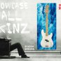 Wall Art Guitar Display Décor Panes-Atlantic Turbulence 2130