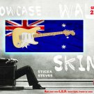 Wall Art Guitar Display  Décor Panes-Australia 2193