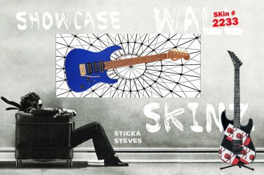 Wall Art Guitar Display D&Atilde;&copy;cor Panes Ferris Wheel Action 2233