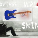 Wall Art Guitar Display Décor Panes- Winter Eyes 2239