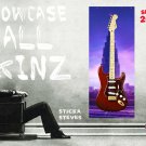Wall Art Guitar Display Décor Panes- State Building 2082