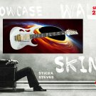 Wall Art Guitar Display Décor Panes- Black Hole Sun 2217