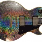 Guitar Skin Axe Wrap Reface Vinyl HOLOGRAPHIC Fine Silver SPARKLE 1187FS