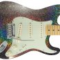 Guitar Skin Axe Wrap Reface Vinyl HOLOGRAPHIC Fine Silver SPARKLE 1187FS